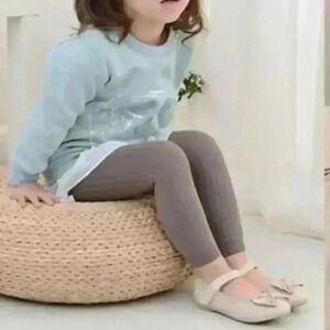 Toddler Girl Grey Tights/Leggings